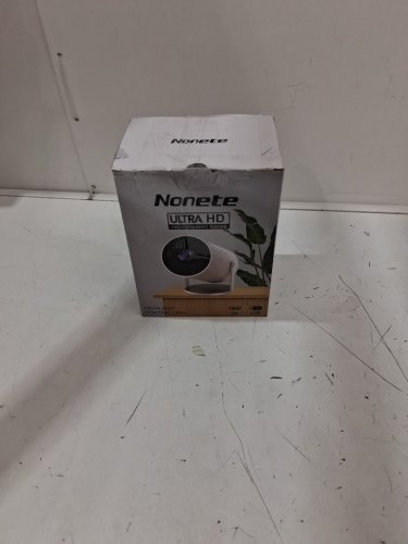 NONETE MINI BLUETOOTH ROTATABLE PROJECTOR with WiFi and Bluetooth- 1080p hd - 9ft distance - white (MODEL: NT20) image 2