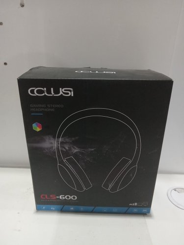 COLUSI Gaming Stereo Headphones with hidden-type mic - RBG light - wired - black (Model: CLS-600) image 2