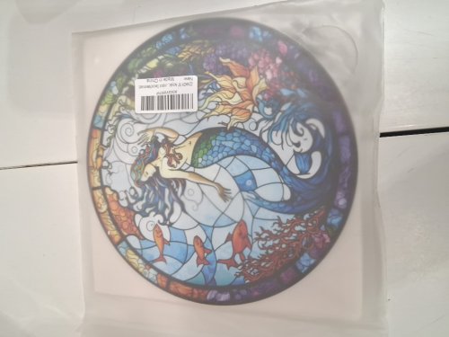 Acrylic Window Hanging Mermaid Decor Stained Panel - 11.8'' - multicoloured image 2