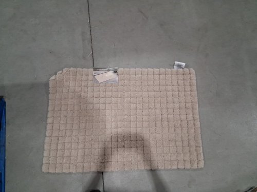 Mineral Spring Plush Grid Bath Mat - 2FT x 3FT - tan/beige (MODEL: 1796299) image 4