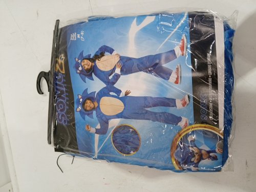 KIDS SONIC THE HEDGEHOG COSTUME - MEDIUM (8-10) - BLUE image 2