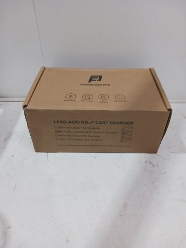 FIRSTPOWER PRO Club Car Charger Golf Cart Charger with 3-Pin Round Plug  4-6H Fast Full Charge Trickle Charge, Lead Acid Battery Charger - IP67 Waterproof - 48V 15A image 2