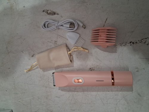 Women's Electric Dual Headed Shaver Bikini Trimmer - 2-in-1, USB Rechargeable - Pink image 3