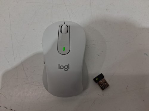 Logitech Signature Wireless Mouse with customizable side buttons - full size for Large Hands - white (MODEL: M650L LH) image 3