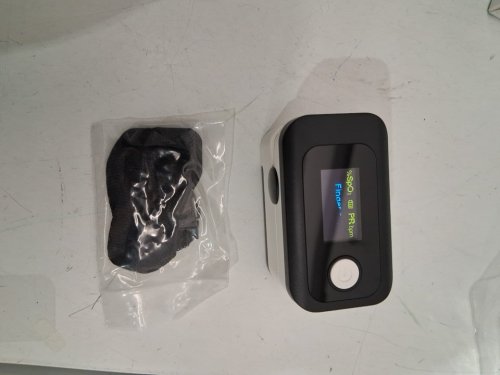 AOJ Pulse Oximeter Oxygen Level Pulse rate reader - white/black (model: AOJ-70A) image 4