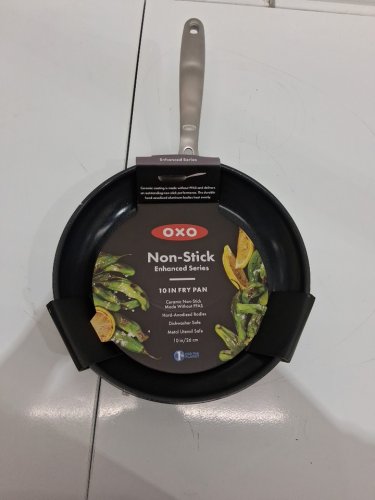OXO GOOD GRIPS HARD ANODIZED NON-STICK PAN - 10" image 2