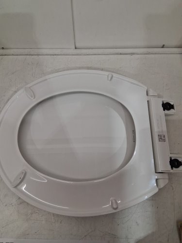 KOHLER round-front bowl Toilet Seat - 16-5/8" - White (MODEL: 7316-0) image 3