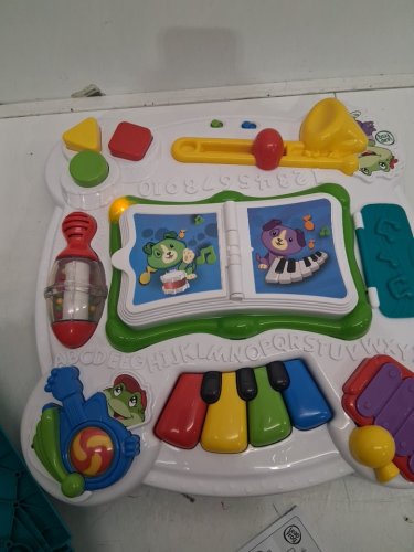 LEAP FROG LEARN AND GROOVE MUSICAL TABLE ACTIVITY CENTRE (MODEL: 80-19270E) image 4