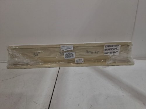 ekena millwork endurathane Craftsman Crosshead with Trim- 33" Bottom Width x 36.5" Top Width x 7-1/4"H x 1"P - white image 3