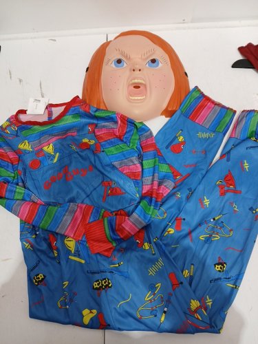 2PC BOYS RUBIES CHILD'S PLAY 2 CHUCKY COSTUME - SMALL - ASSORTED COLOURS (STYLE: 1001032) image 2