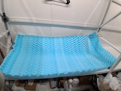 DMI Duro-Med Convoluted Bed Pad MATTRESS TOPPER - Hospital BED (33" x 76" x 4") - Blue (MODEL: 552-7945-0000) image 5