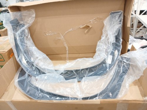 4PC EGR Baseline Series Fender Flares- For 2023-2025 Chevrolet Silverado 1500 - Black (Model: KIT039648) image 4