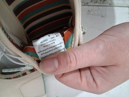 women's hurley two tone slip-on sneaker - size 8 - grey/green/beige (Style : 5566708) image 4