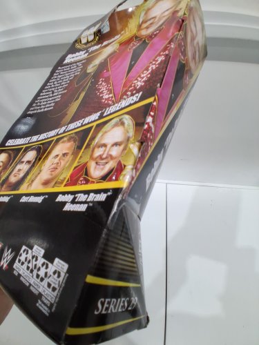 MATTEL WWE Elite Legends Bobby “The Brain” Heenan Action Figure & Accessories - 6" image 4