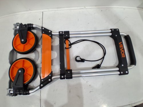 Folding Hand Truck - 275lb Capacity - orange/black (model: gzs100at) image 3