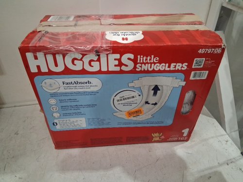 168pk Huggies Little Snugglers disposable Diapers - Size 1 (up to 14lbs) - disney Winnie The Pooh (model: 49797) image 2