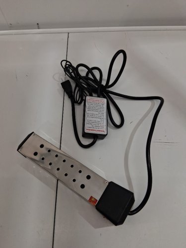 ELECTRIC SUBMERSIBLE IMMERSION WATER HEATER - 2000W - BLACK/SILVER image 2