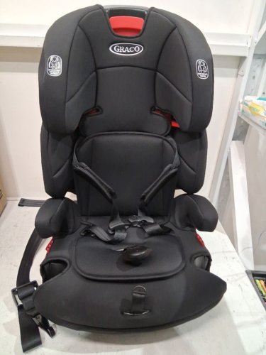 GRACO C20 TRANZITIONS 3-IN-1 HARNESS BOOSTER CAR SEAT - 100LBS CAP - BLACK (MODEL: 2035724) image 3