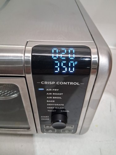 NINJA FOODI 8-IN-1 DIGITAL FLIP-AWAY AIR FRY OVEN - STAINLESS STEEL - (SP101C) image 10