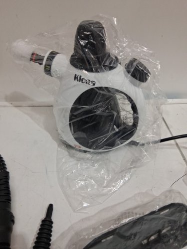 10PC KLONA MULTI PURPOSE HANDHELD STEAM CLEANER WITH ACCESSORIES - WHITE (MODEL: HY-307) image 4