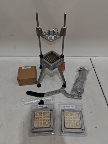 Commercial 1/4″ Vegetable & Fruit Chopper - stainless steel (model: jg-32) image 2