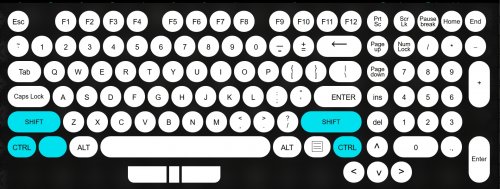 ergonomic wireless keyboard with wrist rest and mouse - black image 3