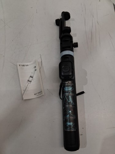 Kaiess extendable Selfie Stick Tripod & Phone Tripod Stand with Remote - 62" - black/blue image 2