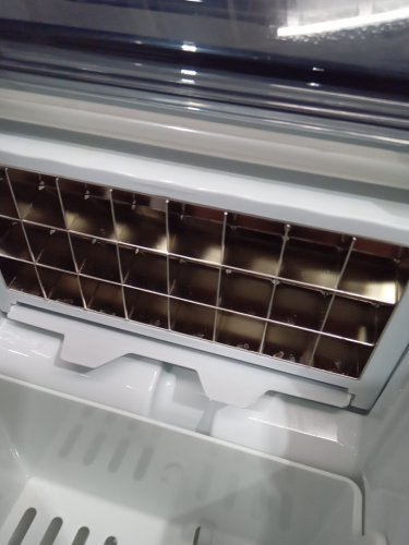 EUHOMY ICE CUBE MAKER MACHINE - 45LBS/DAY - SILVER/BLACK (MODEL: IM004-CSI-CAEH / IM-FP) image 6