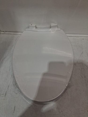 Garvee Elongated Toilet Seat with Slow Soft Close - 19" - white (model: pho_161cy13u) image 3