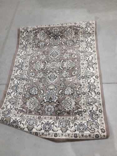 Superior Lille Collection Indoor Area Jute Backing Rug - 4FT X 6FT - BROWN (MODEL: 4X6RUG-LILLE-BR) image 4