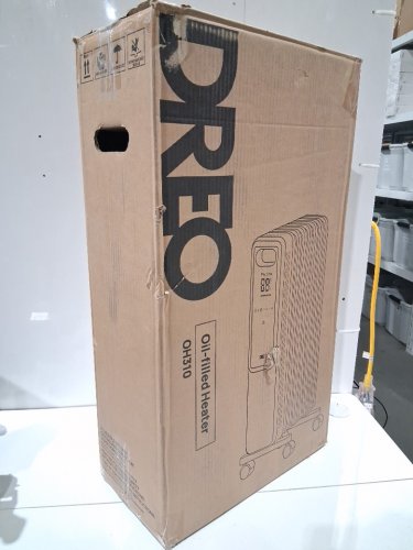 DREO electric Oil-filled radiator Heater with remote control - 1500w - dark Grey (Model: DR-HSH010) image 2