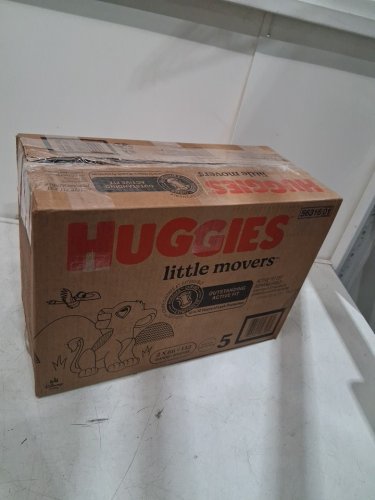 132PK HUGGIES® LITTLE MOVERS DIAPERS - SIZE 5 - LION KING image 2