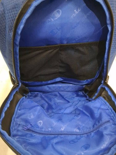 Champion generation laptop backpack - 24L - Black/blue image 4