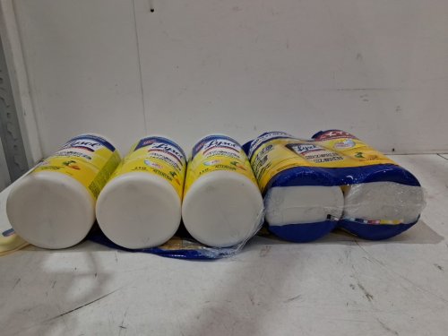 5pk lysol advanced disinfecting wipes - 550 wipes total - citrus scent (model: 1708072) image 3