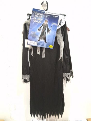 2PC BOYS PARTYHOLIC ZOMBIE REAPER COSTUME - OSFM - BLACK (style: 13121) image 2