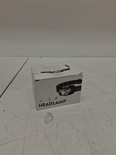 LHKNL LED Headlamp with 8 Light Modes - 1200LM - BLACK/ORANGE (Model: TG-T069) image 2