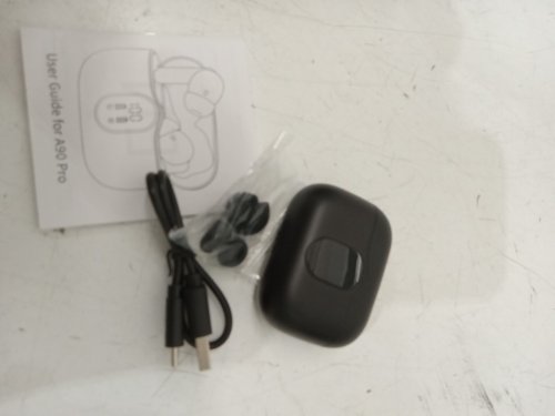 BTOOTOS TRUE Wireless BLUETOOTH Earbuds - Wireless BLUETOOTH IN-EAR HEaDphones with ENC Noise Cancelling Mic, IP7 Waterproof, Touch Control - BLACK (MODEL: A90 PRO) image 3