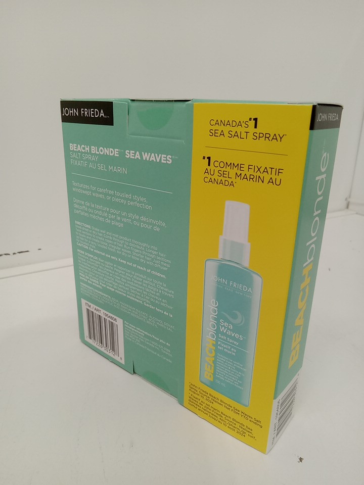 3pk john frieda beach blonde sea waves texturizing beachy wave salt spray - 150ml / each image 4