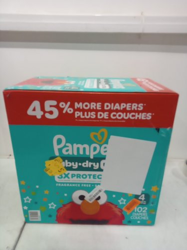 102pk Pampers Baby Dry Ultra Diapers - size: 4 (22lb to 37lb) image 2
