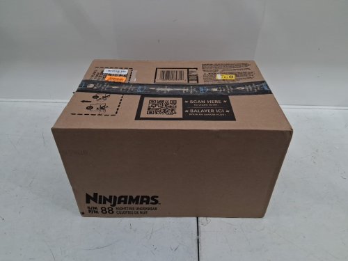 88PK PAMPERS NINJAMAS NIGHT-TIME DISPOSABLE UNDERWEAR - SMALL/MEDIUM (38-70LBS) image 2