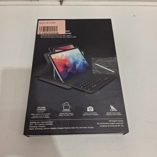 TARGUS PRO-TEK UNIVERSAL BLUETOOTH KEYBOARD CASE - 9.5-11.5" TABLETS - BLACK (MODEL: AKB861A) image 2