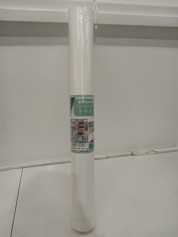 Origuuds Non-Adhesive Anti-Slip Shelf Liner -  24" X 20FT - White image 2