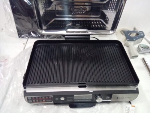 Ninja Sizzle Pro XL Indoor Griddle and Grill - 20" - black (model:GX101C) image 3