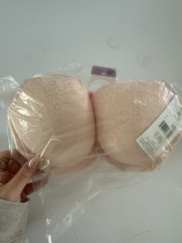 WOMEN'S GEORGE Lace Push-Up Bra - 38D - PEACH BLUSH (STYLE: GR19407204) image 2