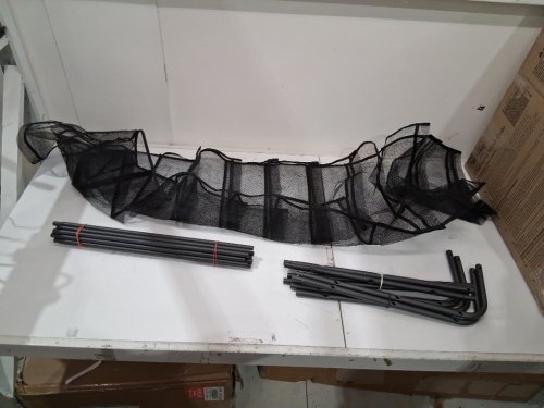 WHITMORE OVER THE DOOR  fabric SHOE RACK  - BLACK image 2