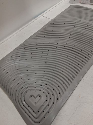 Munchkin Soft Spot Cushioned Bathmat - 36" x 17" - Grey (model: 37288) image 4