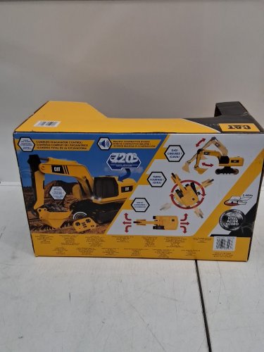 CAT Massive Mover remote control RC Steel Excavator - black/yellow (model: 1851476) image 4