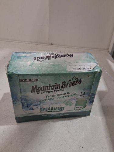 24PK MOUNTAIN BREEZE SUGAR FREE SPEARMINT BREATH FRESHENING STRIPS image 2