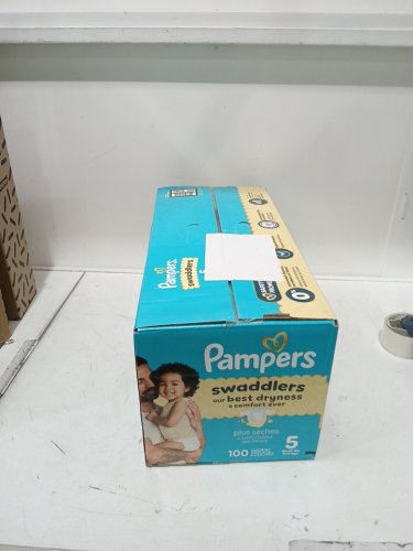 100PK PAMPERS SWADDLERS PULL-ON DIAPERS - SIZE 5 image 2