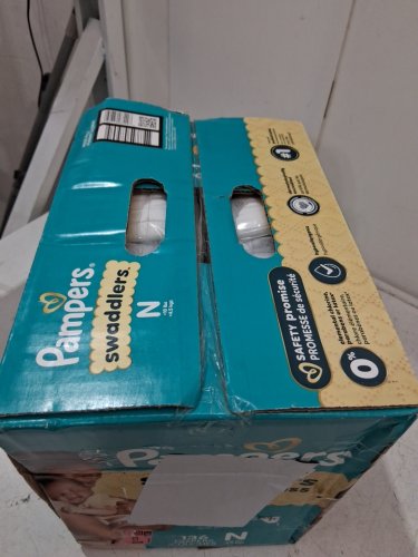 136PK PAMPERS SWADDLERS DIAPERS - NEWBORN SIZE image 3